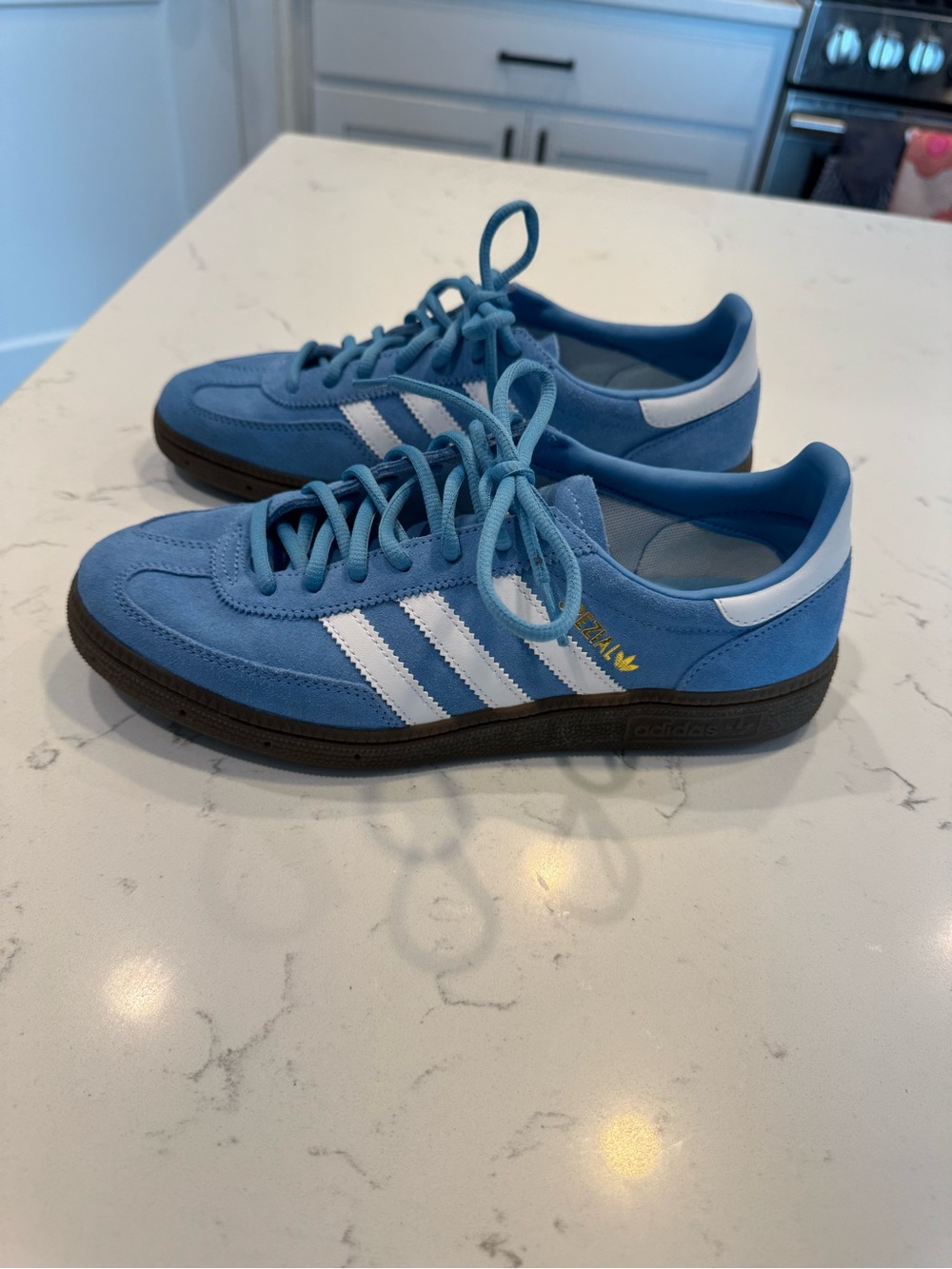 Adidas Handball Spezial in Light Blue Womens size 7 - Picture 5 of 7